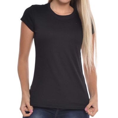 Playera Mujer Cuello redondo manga corta 100% Algod&oacute;n&nbsp;