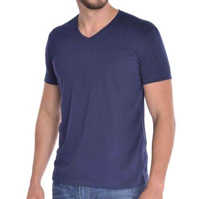 Playera Hombre Cuello en V manga corta 100% Algod&oacute;n&nbsp;