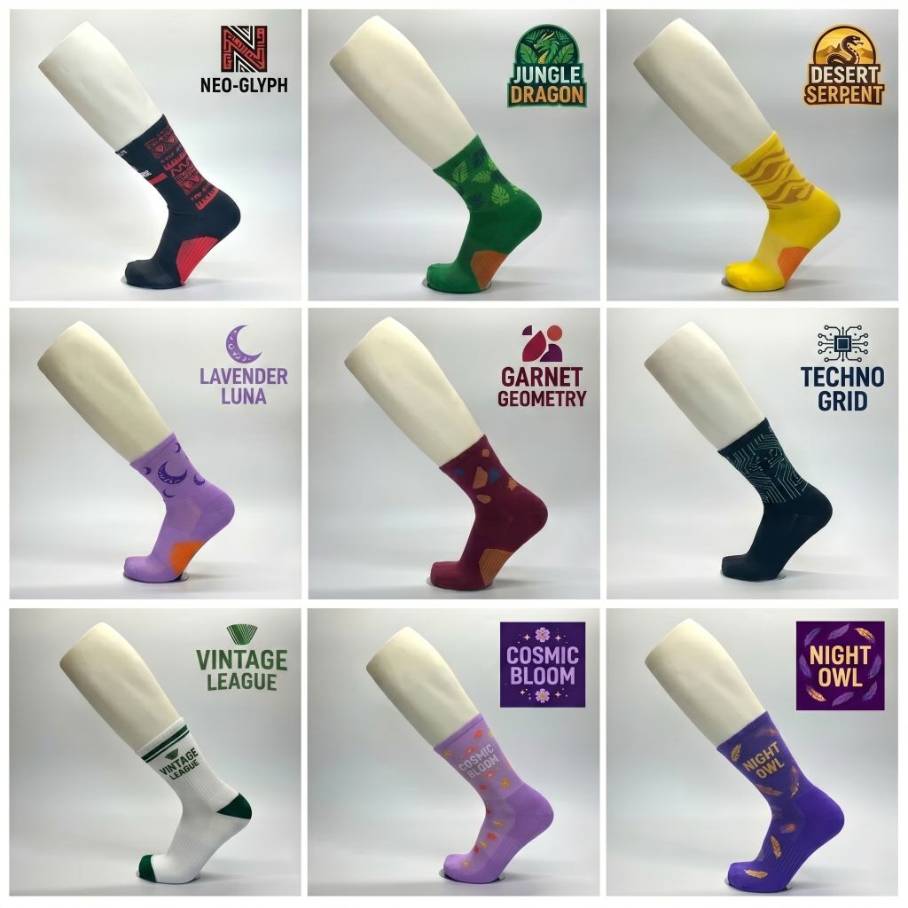 Calceta / Medias Deportiva vers&aacute;til y personalizable para cualquier edad u ocasi&oacute;n, fabricaci&ograve;n tejido. Talla Universal