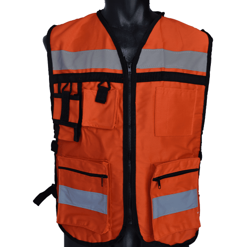 Chaleco Tipo Brigadista Con Reflejante Textil